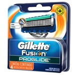 Ficha técnica e caractérísticas do produto Carga Gillette Aparelho de Barbear Fusion Proglide - C/4