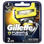 Ficha técnica e caractérísticas do produto Carga Gillette Aparelho de Barbear Fusion Proshield c/2
