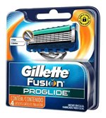 Ficha técnica e caractérísticas do produto Carga Gillette Fusion Proglide C/ 4 Unidades