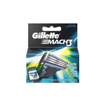 Ficha técnica e caractérísticas do produto Carga Gillette Mach3 C/ 2 Unidades