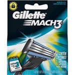 Ficha técnica e caractérísticas do produto Carga Gillette Mach3 com 3 Unidades