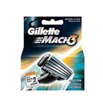 Ficha técnica e caractérísticas do produto Carga Gillette Mach3 Regular C/2
