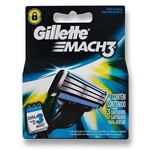 Ficha técnica e caractérísticas do produto Carga Gillette Mach3 Regular com 3 Unidades