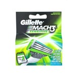 Ficha técnica e caractérísticas do produto Carga Mach3 Sensitive Gillete Embalagem C/2