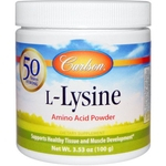 Ficha técnica e caractérísticas do produto Carlson Labs L-Lysine - 100 g