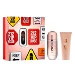 Carolina Herrera 212 VIP Rosé Kit – Perfume Feminino EDP + Loção Corporal Kit
