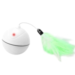 Ficha técnica e caractérísticas do produto OEM Carregador USB Pena rolamento de esfera elétrica LED piscando brinquedo interativo Cat