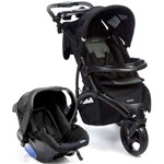 Ficha técnica e caractérísticas do produto Carrinho de Bebê com Bebe Conforto Infanti Off Road Onyx