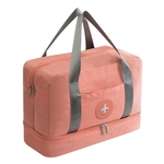 Ficha técnica e caractérísticas do produto Carry Travel Bag For Man Mulheres viagem na bagagem Dry Wet Separa??o Storage Bag