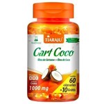 Ficha técnica e caractérísticas do produto Cart Coco (Óleo de Cártamo + Óleo de Coco) - 60 Cápsulas - Tiaraju