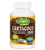 Ficha técnica e caractérísticas do produto Cartacoco 120 Cápsulas - Óleo de Cartamo com Óleo de Coco - Unilife