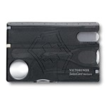 Ficha técnica e caractérísticas do produto Cartão Victorinox SwissCard Nailcare Preto Translúcido 0.7240.T3
