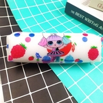 Ficha técnica e caractérísticas do produto Cartoon Doll padrão Printing Pencil Pouch Environmentally Proteção Stationery Pouch Redbey