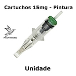 Ficha técnica e caractérísticas do produto Cartucho C/ Agulha Tatuagem 15mg - Pintura - Unidade