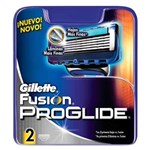 Ficha técnica e caractérísticas do produto Cartucho de Recarga 2 Unidades Gillette Fusion Proglide Recarga Gillette