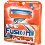 Ficha técnica e caractérísticas do produto Cartucho Gillette Fusion Power 4 Unidades