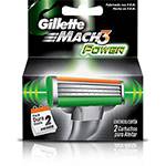 Cartucho Gillette Mach 3 Power - 2 Unidades