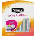Ficha técnica e caractérísticas do produto Cartucho Lady Protector 3 Unidades - Schick