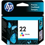 Ficha técnica e caractérísticas do produto Cartucho Original HP 22 Colorido INKJET