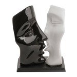 Ficha técnica e caractérísticas do produto Casal Decorativo em Cerâmica Kiss Prestige - Rojemac