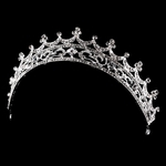 Ficha técnica e caractérísticas do produto Casamento Nupcial Dama De Honra Cristal Strass Lua Coroa Tiara