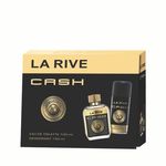 Ficha técnica e caractérísticas do produto Cash La Rive Kit Masculino EDT 100ML + Desodorante 150ML
