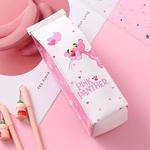 Ficha técnica e caractérísticas do produto Caso Lápis engraçado Milk Carton Forma de Student Stationery Cosmetic Bag