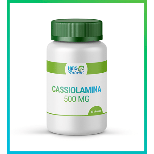 Ficha técnica e caractérísticas do produto Cassiolamina 500mg Cápsulas Vegan 60 Cápsulas