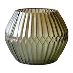 Ficha técnica e caractérísticas do produto Castiçal de Vidro Marrom Chinese Ballon Urban