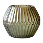 Ficha técnica e caractérísticas do produto Castiçal de Vidro Verde Chinese Ballon Urban