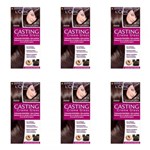 Ficha técnica e caractérísticas do produto Casting Gloss Coloração Creme 4.15 Chocolate Glace (Kit C/06)