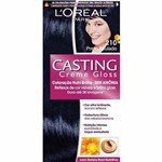 Ficha técnica e caractérísticas do produto Casting Tinta Creme Gloss 210 Preto Azulado (kit C/03)