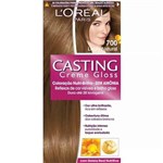 Ficha técnica e caractérísticas do produto Casting Tinta Creme Gloss 700 Louro Natural (Kit C/06)