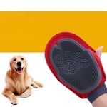 Ficha técnica e caractérísticas do produto Cat Dog Pet Grooming confortável luva de limpeza de banho massageador escova Duche