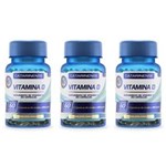 Ficha técnica e caractérísticas do produto Catarinense Vitamina D Cápsulas com 60 - Kit com 03