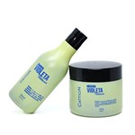 Ficha técnica e caractérísticas do produto Cattion Kit Violeta Platinum - Shampoo 300ml + Máscara 500g