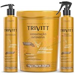Ficha técnica e caractérísticas do produto Cauterização, Hidratação 1kg e Fluído para Escova Trivitt