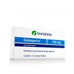 Ficha técnica e caractérísticas do produto Celesporin 150 Mg - 12 Comprimidos - Ouro Fino