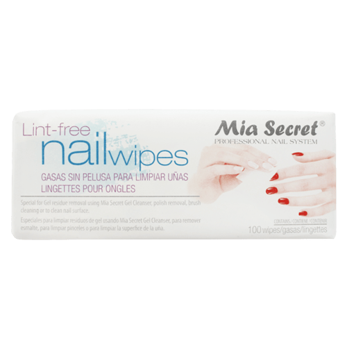 Ficha técnica e caractérísticas do produto Celulose | 100 Lint-Free Nail Wipes | Mia Secret
