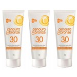 Cenoura & Bronze Fps30 Protetor Solar Facial 50g (kit C/03)