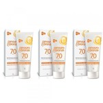 Ficha técnica e caractérísticas do produto Cenoura Bronze Protetor Solar Facial Fps70 50g (Kit C/03)