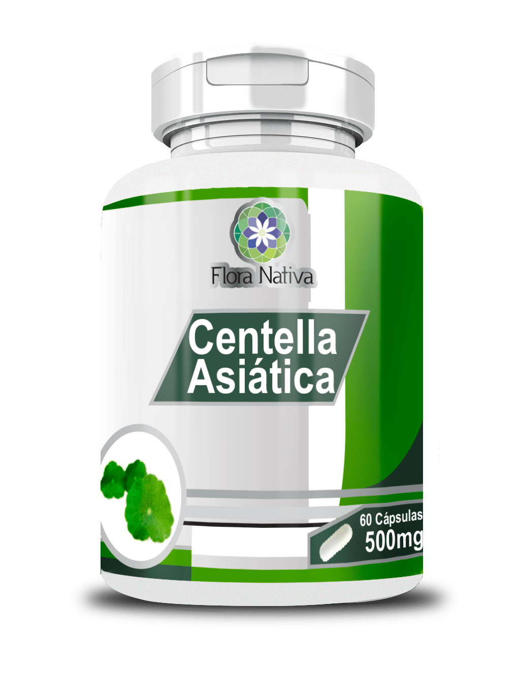 Ficha técnica e caractérísticas do produto Centella Asiatica 60 Cápsulas