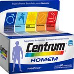 Ficha técnica e caractérísticas do produto Centrum Homem 60 Comprimidos