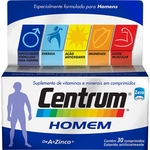 Ficha técnica e caractérísticas do produto Centrum Homem c/ 30 Comprimidos