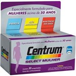 Ficha técnica e caractérísticas do produto Centrum Select Mulher - 30 Comprimidos