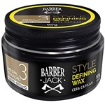 Cera Capilar Barber Jack Style Defining Wax Média e Semi Brilho 80g (Fixação 3)