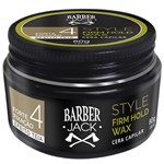 Ficha técnica e caractérísticas do produto Cera Capilar Barber Jack Style Firm Hold Wax Fixação 4 Forte E Efeito Teia 80g
