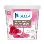 Ficha técnica e caractérísticas do produto Cera Cremosa Micro-Ondas Pétalas de Rosas Depil Bella 100g
