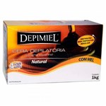 Ficha técnica e caractérísticas do produto Cera Depilatória Depimiel 1kg Clássica Mel