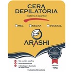 Ficha técnica e caractérísticas do produto Cera Depilatória Natural Arashi - 10 KG